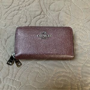 Coach Accordion Zip Wallet